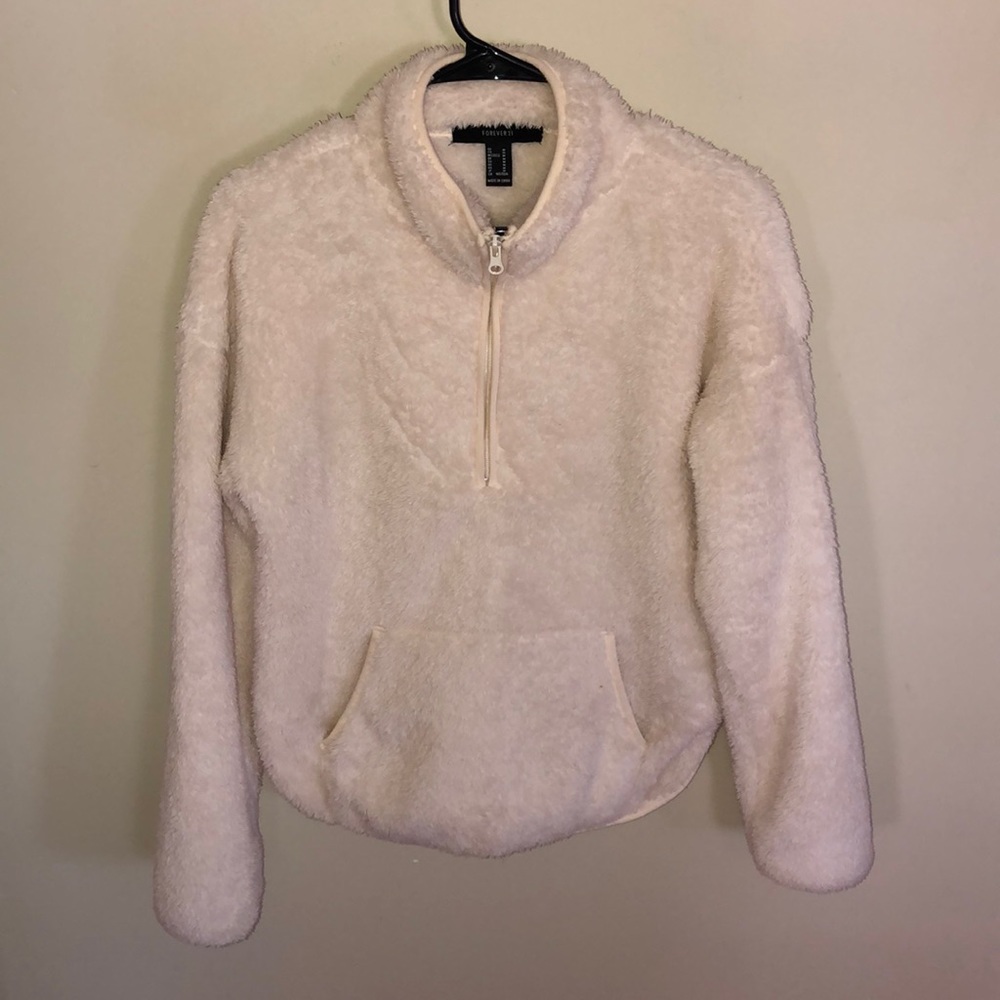 Fuzzy sweatshirt